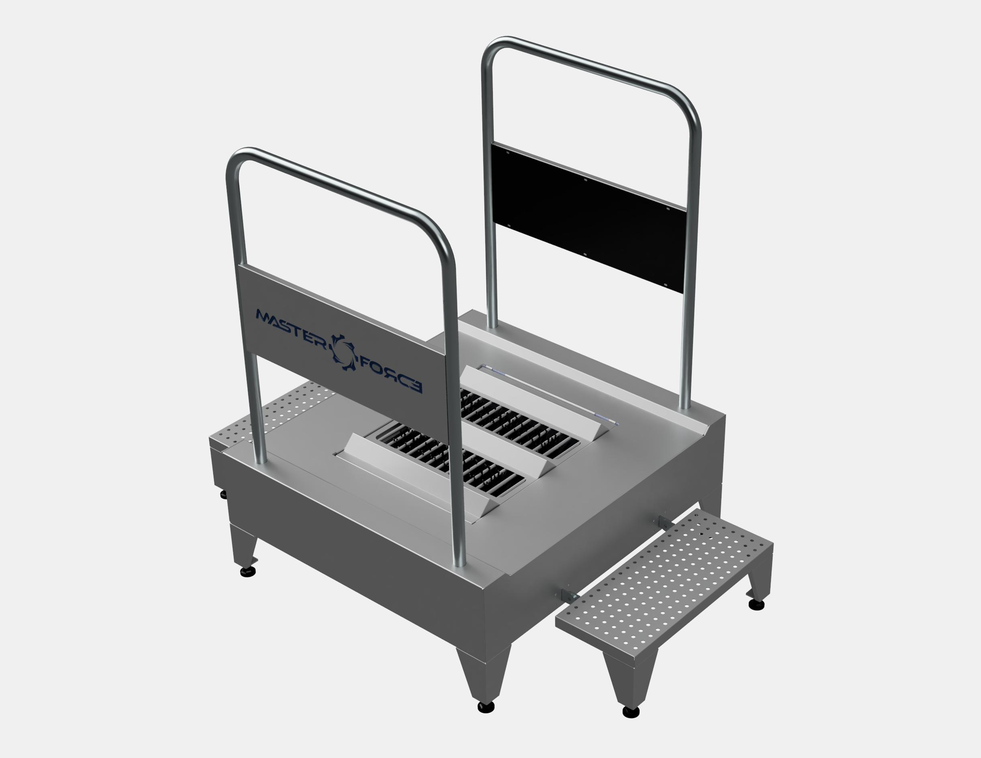 TEKLİ YATAY FIRÇALI HİJYEN BARİYERİ